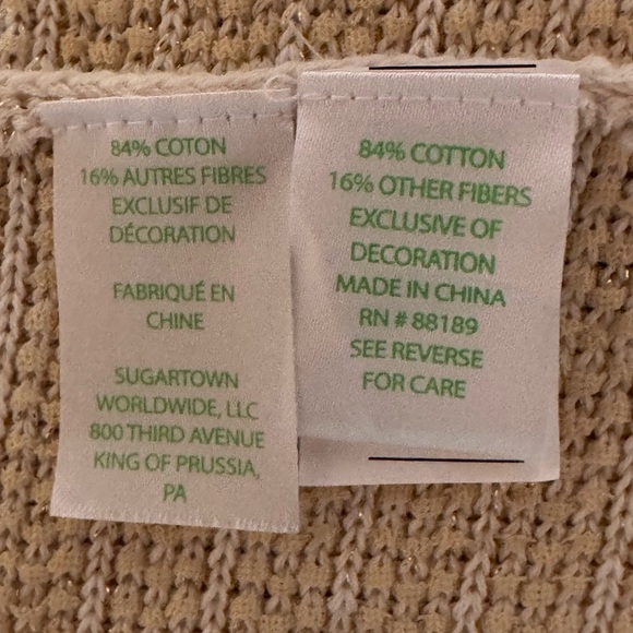 Lilly Pulitzer Tatum Long Fringe Hem Cardigan. Size medium. EEUC worn once - Picture 9 of 14